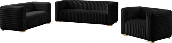 Ravish 88" Velvet Upholstered Sofa