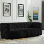 Ravish 88" Velvet Upholstered Sofa