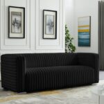 Ravish 88" Velvet Upholstered Sofa