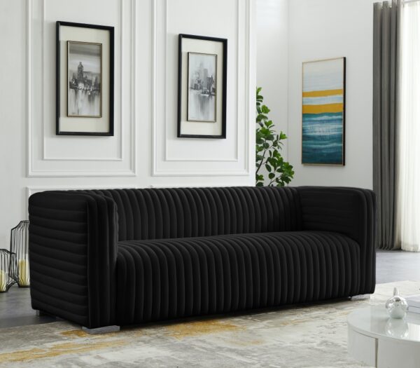 Ravish 88" Velvet Upholstered Sofa