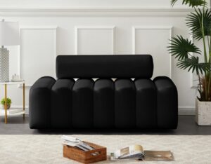 Melody 58" Velvet Upholstered Loveseat