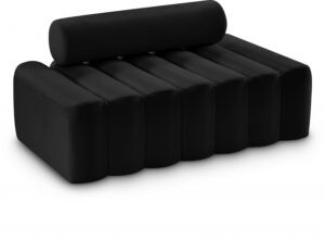 Melody 58" Velvet Upholstered Loveseat