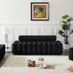 Melody 58" Velvet Upholstered Loveseat