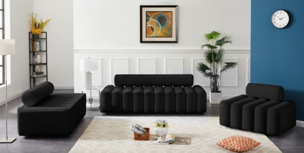 Melody 58" Velvet Upholstered Loveseat