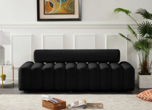 Melody 83.5" Velvet Upholstered Sofa