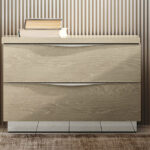 Platinum "MINI" Nightstand IVORY BETULLIA SABBIA