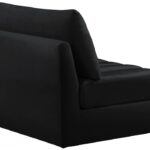 Jacob Velvet Upholstered Armless Modular Chair