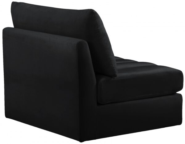 Jacob Velvet Upholstered Armless Modular Chair