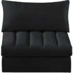 Jacob Velvet Upholstered Armless Modular Chair