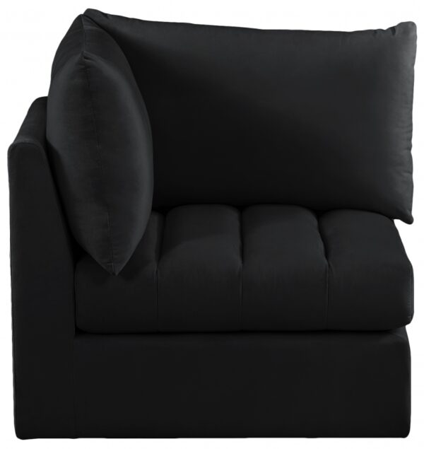 Jacob Velvet Upholstered Corner Modular Chair