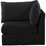Jacob Velvet Upholstered Corner Modular Chair