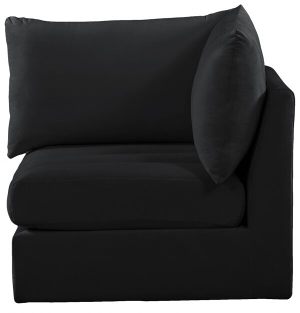 Jacob Velvet Upholstered Corner Modular Chair