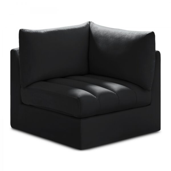 Jacob Velvet Upholstered Corner Modular Chair
