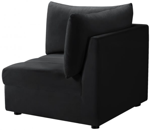 Jacob Velvet Upholstered Corner Modular Chair