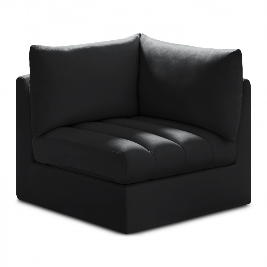 Jacob Velvet Upholstered Corner Modular Chair