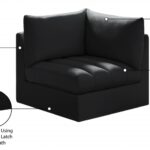 Jacob Velvet Upholstered Corner Modular Chair