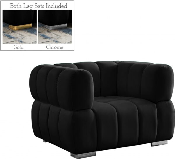 Gwen Velvet Upholstered Chair