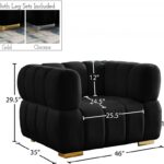 Gwen Velvet Upholstered Chair