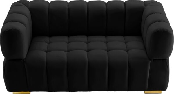 Gwen 68" Velvet Upholstered Loveseat