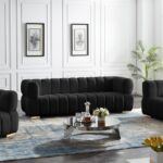 Gwen 91" Velvet Upholstered Sofa