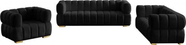 Gwen 91" Velvet Upholstered Sofa