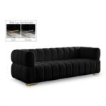 Gwen 91" Velvet Upholstered Sofa