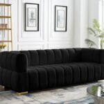 Gwen 91" Velvet Upholstered Sofa