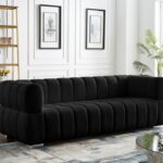 Gwen 91" Velvet Upholstered Sofa