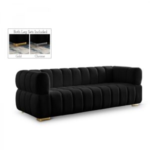 Gwen 91" Velvet Upholstered Sofa