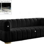 Gwen 91" Velvet Upholstered Sofa