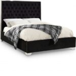 Lexi Velvet Upholstered Bed