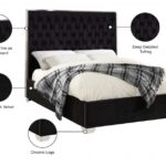 Lexi Velvet Upholstered Bed