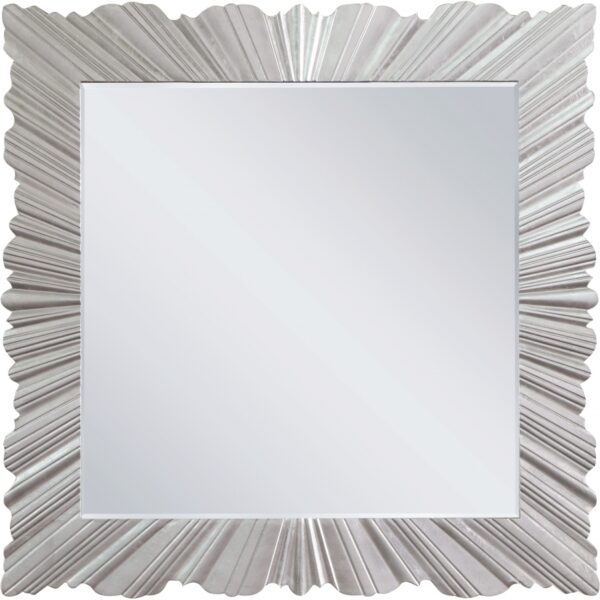 Silverton Silver Leaf Frame Mirror