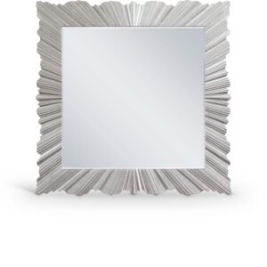 Silverton Silver Leaf Frame Mirror