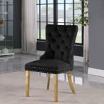 Carmen Velvet Upholstered Dining Chair