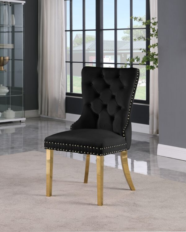 Carmen Velvet Upholstered Dining Chair