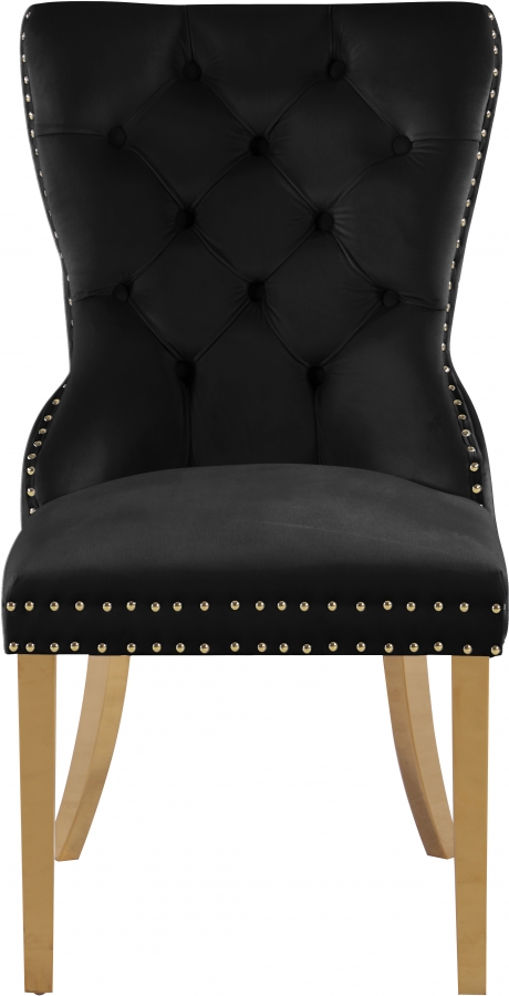 Carmen Velvet Upholstered Dining Chair