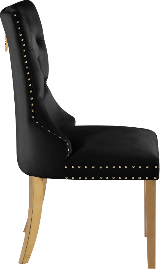 Carmen Velvet Upholstered Dining Chair