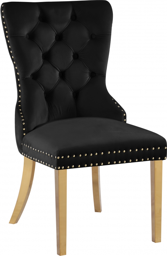 Carmen Velvet Upholstered Dining Chair