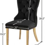 Carmen Velvet Upholstered Dining Chair