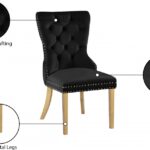Carmen Velvet Upholstered Dining Chair