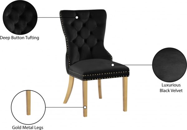 Carmen Velvet Upholstered Dining Chair