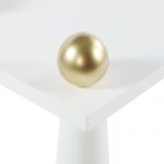 Etro Wood And Gold Metal Console Table / Desk