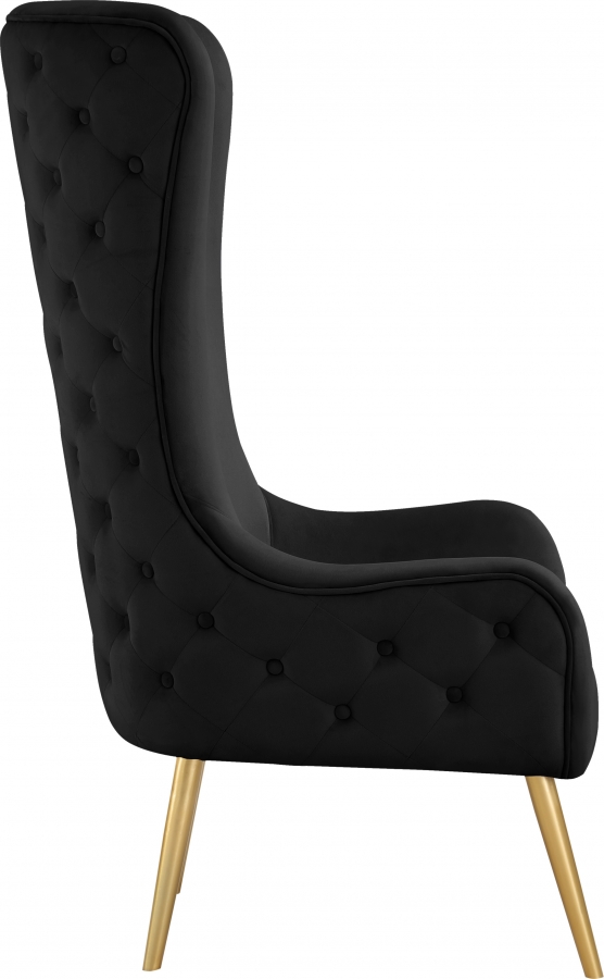 Alexander Velvet Upholstered Accent Chair
