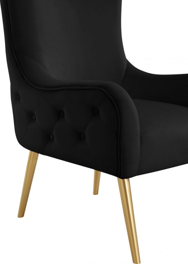 Alexander Velvet Upholstered Accent Chair