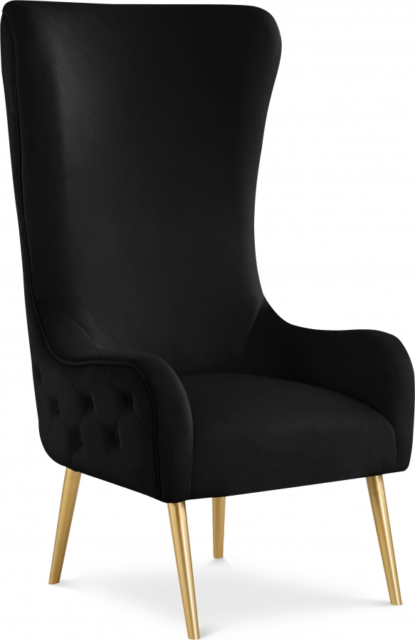 Alexander Velvet Upholstered Accent Chair