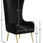 Alexander Velvet Upholstered Accent Chair