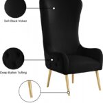 Alexander Velvet Upholstered Accent Chair