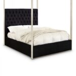 Porter Velvet Upholstered Bed