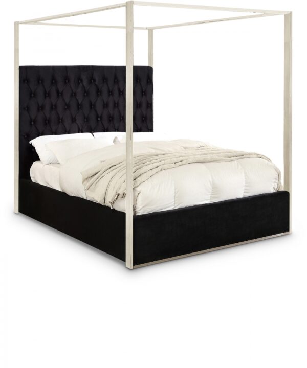 Porter Velvet Upholstered Bed